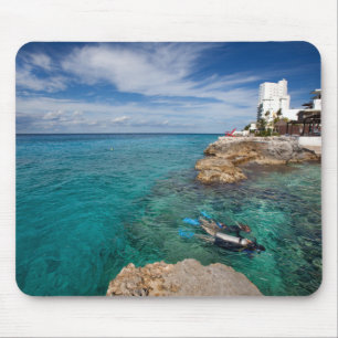Lernen zum Unterwasseratemgerät-Tauchen, Cozumel Mousepad