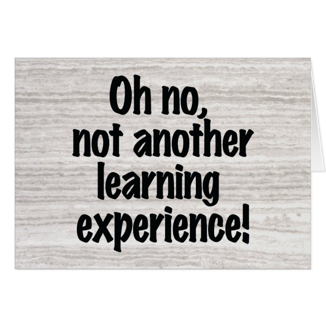 Lernerfahrung (Vorderseite (Horizontal))