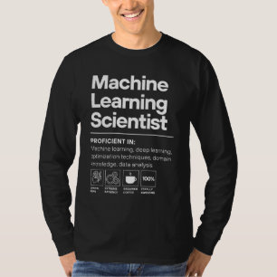 Lernerfahrung von Maschinenbauwissenschaftlern T-Shirt