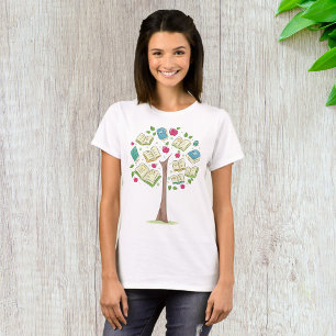 Lernstruktur mit Büchern T-Shirt