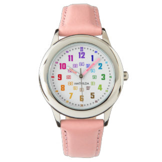 Lernuhr Kinderuhr Schulanfangsgeschenk Armbanduhr