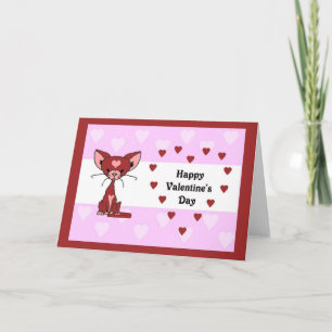 Leroy-Katze - Valentinstag-Karte (treffen Sie Feiertagskarte