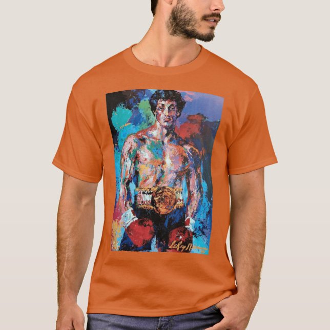 Leroy Neiman Rocky retro T-Shirt (Vorderseite)