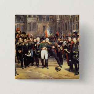 Les Adieux De Fontainebleau, am 20. April 1814 Button