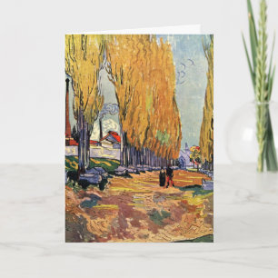Les Alyscamps (Friedhof) von Vincent van Gogh Karte