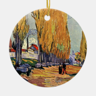 Les Alyscamps (Friedhof) von Vincent van Gogh Keramikornament