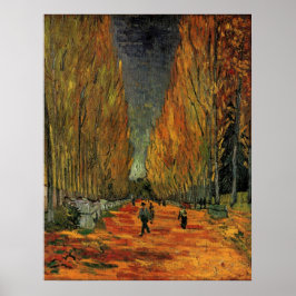 Les Alyscamps (Friedhof) von Vincent van Gogh Poster