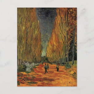 Les Alyscamps (Friedhof) von Vincent van Gogh Postkarte