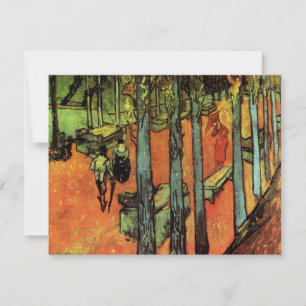 Les Alyscamps, Herbstblätter von Vincent van Gogh