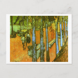 Les Alyscamps: Herbstlaub, Vincent Van Gogh Postkarte
