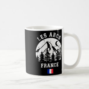 Les Arcs Frankreich Alpen Skigebiet Alpinski Fren Kaffeetasse