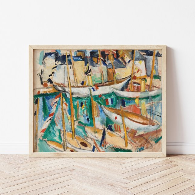 Les Bateaux | Raoul Dufy Poster (Von Creator hochgeladen)