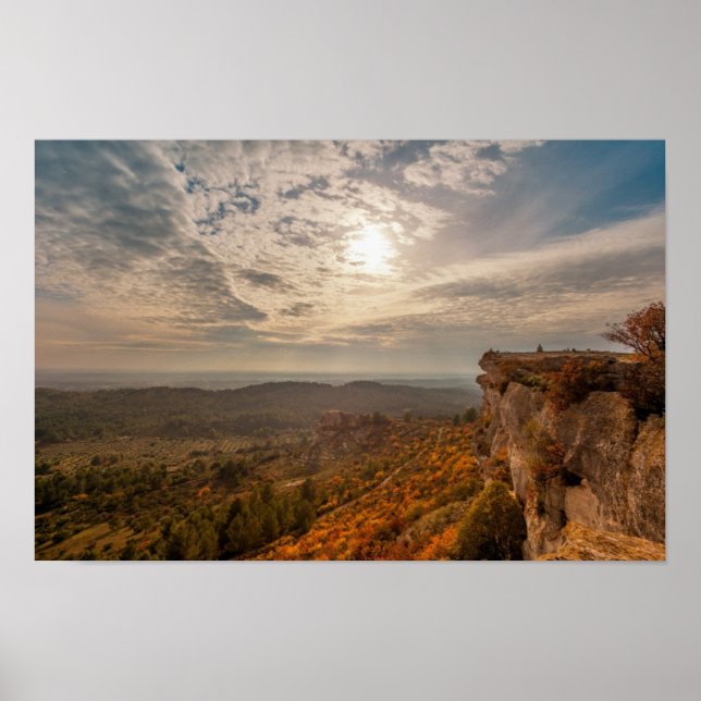 Les Baux-de-Provence, Frankreich Poster (Vorne)