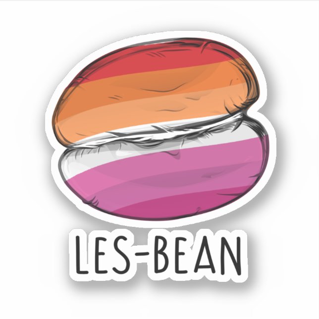 Les-Bean Aufkleber (Vorderseite)