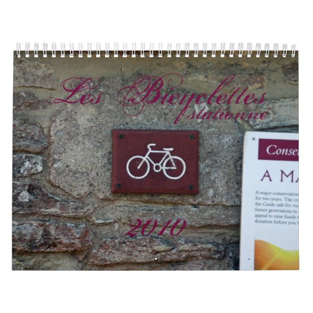 Les Bicyclettes 2010 Kalender (Titelbild)