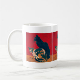 Les Chats von Theophile Steinlen Tasse