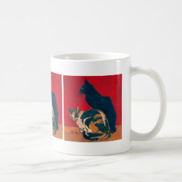 Les Chats von Theophile Steinlen Tasse