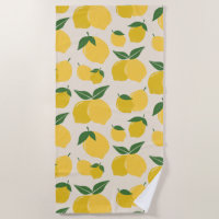 Les Citrons 01 Retro Lemon Abstrakte Zitronen