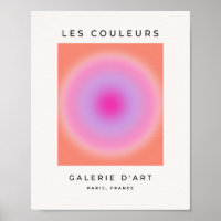 Les Couleurs 01 Orange and Pink Gradient Aura