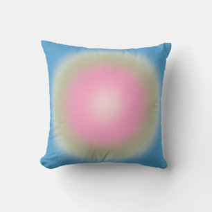 Les Couleurs 02 Blue Vintag Gradient Aura Kissen