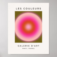 Les Couleurs 05 Gradient Olive and Pink Aura