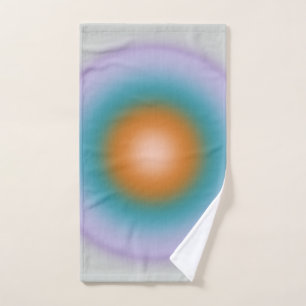 Les Couleurs 10 Bright farbenfrohe strahlende Aura Badhandtuch Set