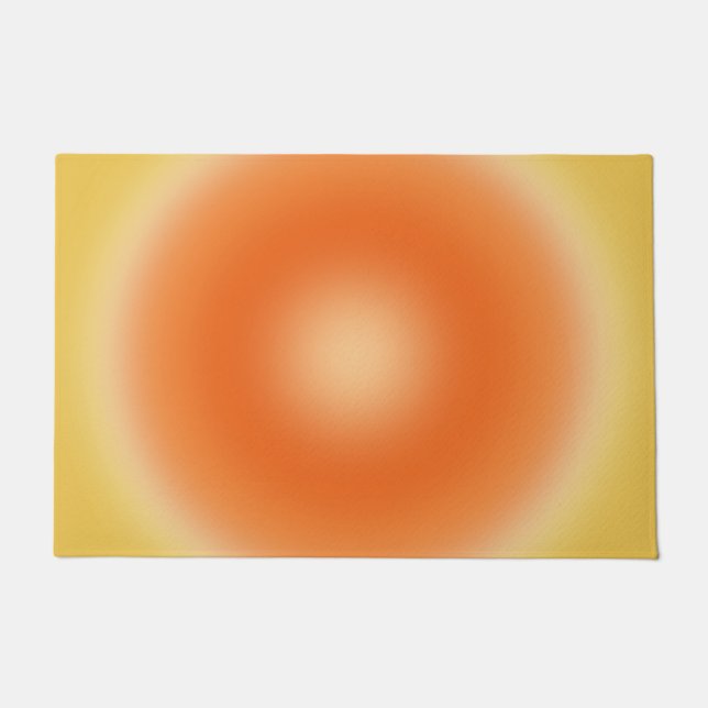 Les Couleurs 13 Sonnenscheinstrahlung Fußmatte (Vorderseite)