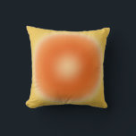 Les Couleurs 13 Sonnenscheinstrahlung Kissen<br><div class="desc">Gradient - Moderne Aura in Gelb und Orange</div>