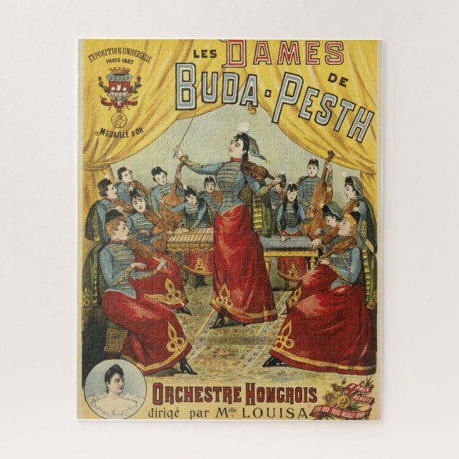 LES DAMES DE ~ BUDA PESTH PUZZLE (Vertikal)