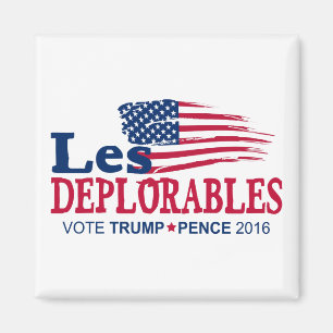 Les Deplorables - Trumpf-Pennys 2016 Magnet