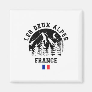 Les Deux Alpes Frankreich Alpen Skigebiet Lugano Magnet