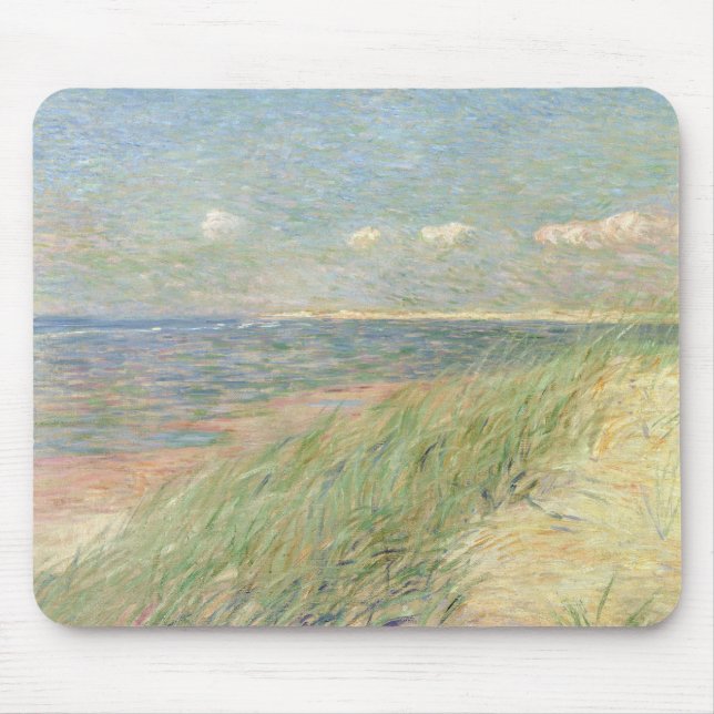 Les Dunes du Zwin, Knokke, 1887 (Öl auf Leinwand) Mousepad (Vorne)