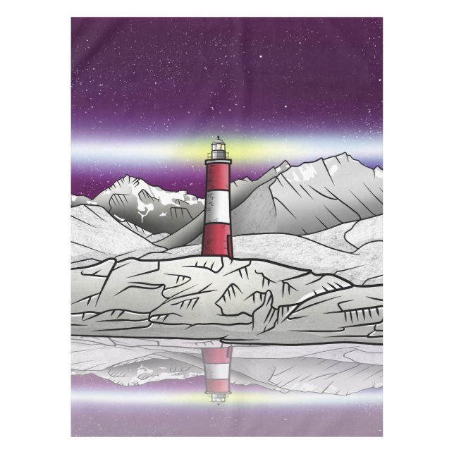 Les Eclaireurs Lighthouse Argentinien Tischdecke (Vorderseite)