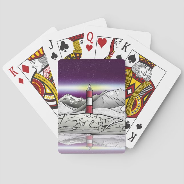 Les Eclaireurs Lighthouse Southern Argentina Spielkarten (Rückseite)