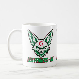 Les Fennecs DZ – Algerischer Fennec Fußball Fan Be Kaffeetasse