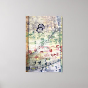 "Les Feuilles" von Joan Soilleux Leinwanddruck