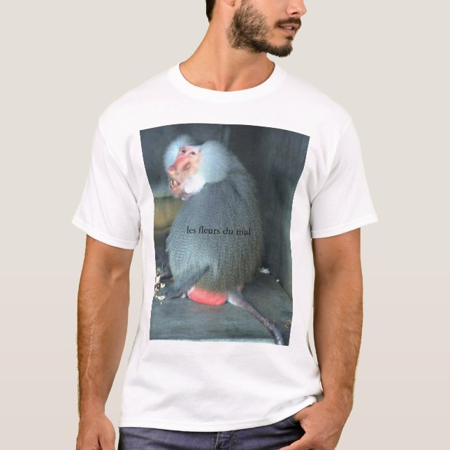 Les Fleurs du Mal - Pavian T-Shirt (Vorderseite)