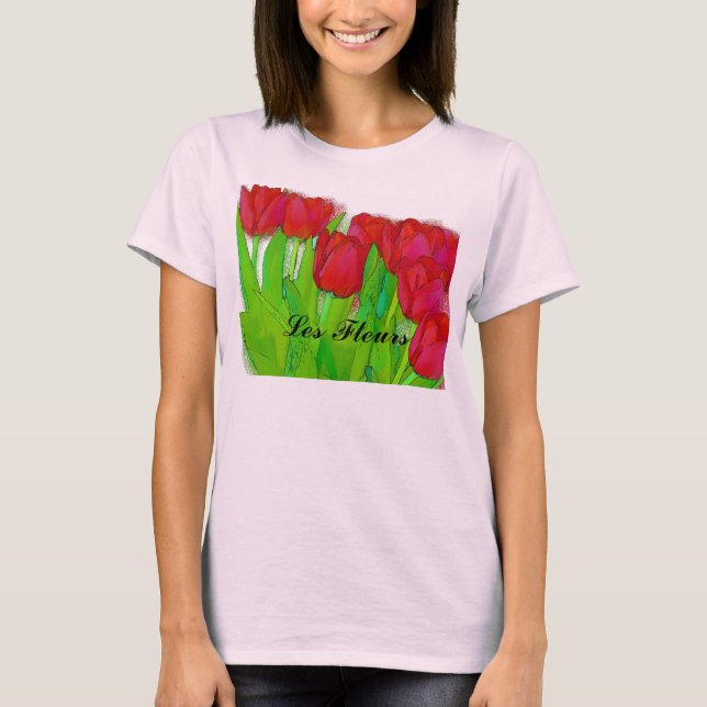 Les Fleurs T-Shirt (Vorderseite)