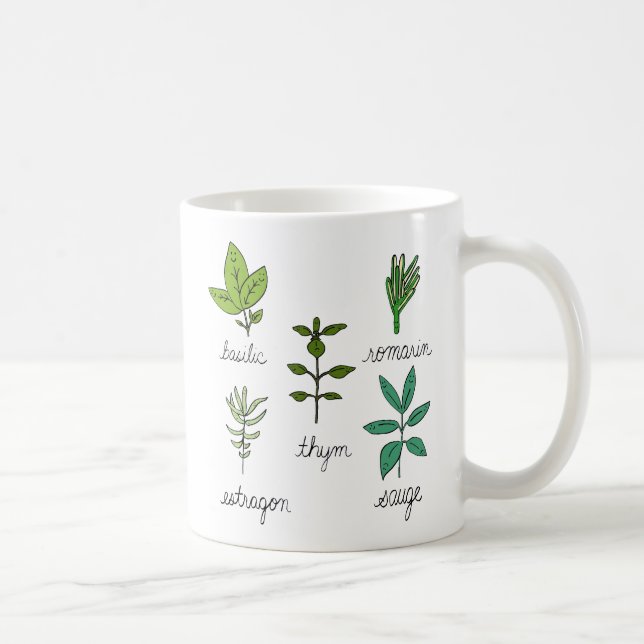 Les herbes kaffeetasse (Rechts)