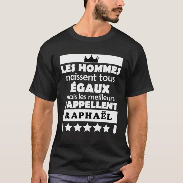 les hommes nait tous égaux mais les meilleur RAPHA T-Shirt (Vorderseite)