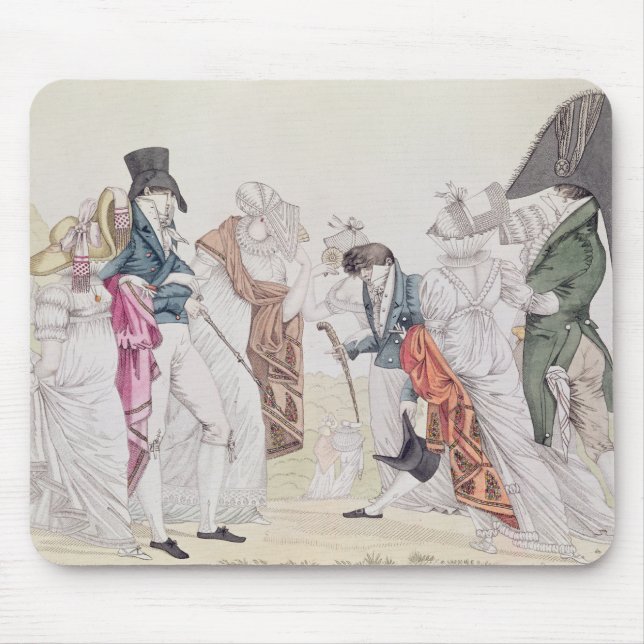 Les Invisibles', c.1807 Mousepad (Vorne)
