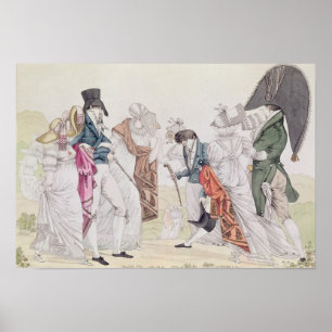 Les Invisibles, c.1807 Poster