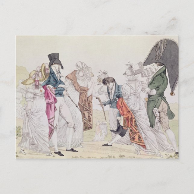 Les Invisibles, c.1807 Postkarte (Vorderseite)