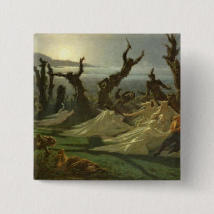 Les Lavandieres de la Nuit c.1861 Button
