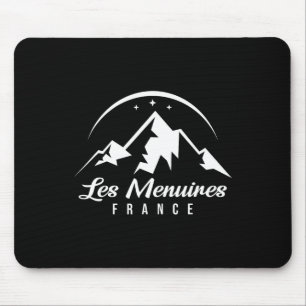 Les Menuires Frankreich Skigebiet Snowboarden Mousepad