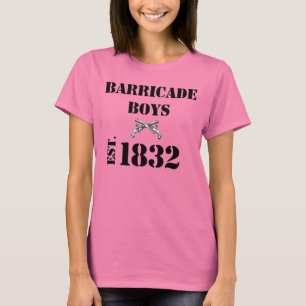 Les Misérables Liebe: Barrikaden-Jungen-Shirt T-Shirt
