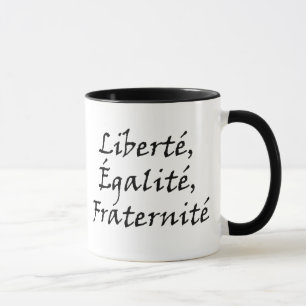 Les Misérables Liebe: Liberté, Égalité, Frater Tasse