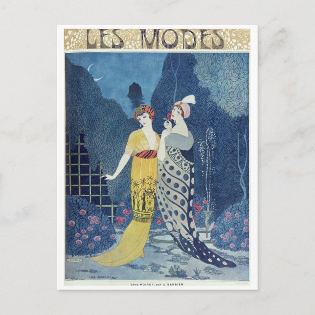 Les Modes Postkarte (Vorderseite)
