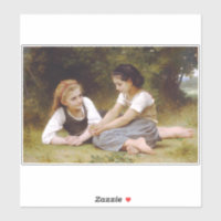 Les Noisettes: Junge Mädchen sammeln Haselnüsse