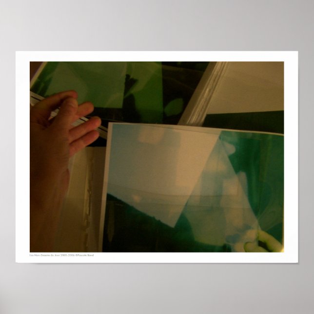 Les Non-Dessins du Jour 2005-2006 Project Green P Poster (Vorne)